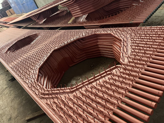 ความดันสูง การทาสี Membrane บอเลอร์น้ําผนังที่มีความยืดหยุ่นสูง