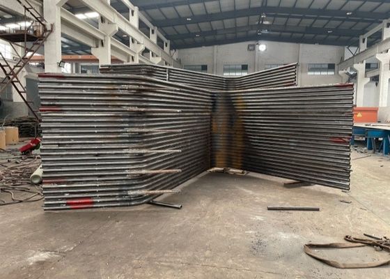 ASME ประหยัดพลังงาน โบตเลอร์ Membrane Wall แผ่นผนังน้ําในโบตเลอร์