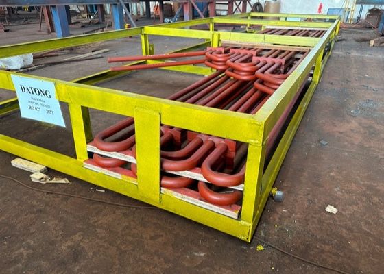 economizer Superheater และ Reheater Steam Superheater ในไบเลอร์ CFB