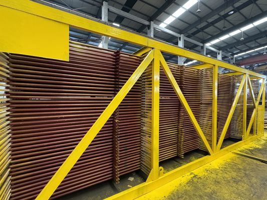 12.7-18mm Base Pipe O.D. ท่อขีดวงกลมขีดวงกลม Extruded Serrated Painted