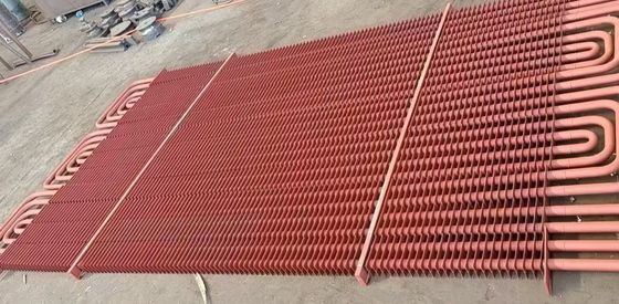 ASTM H Fin Tube Seamless Fin Pipe สําหรับเครื่องแลกเปลี่ยนความร้อน