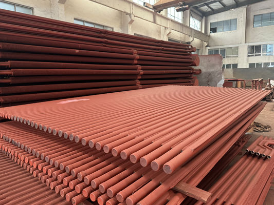 ASME Standard Boiler Water Membrane Wall Panel Tube Carbon Steel สําหรับเครื่องปั่นโรงไฟฟ้า